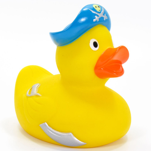 Pirate (Blue) Rubber Duck by Ad Line | Ducks in the Window®