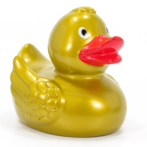 Gold Rush Rubber Duck by Schnabels  | Ducks in the Window®