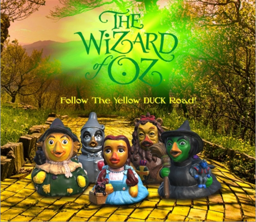The Wizard Of Oz Rubber Duck Collectors Series by Celebriducks | Ducks in the Window®