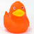 Bright Orange Rubber Duck by Schnabels  | Ducks in the Window®