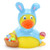 Easter Bunny (Blue) Rubber Duck by Ad Line | Ducks in the Window®