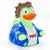 The Floating Dead Zombie Rubber Duck by Celebriduck | Ducks in the Window®