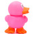 Pink squeaker rubber duck | Ducks in the Window