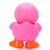 Pink squeaker rubber duck | Ducks in the Window