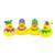 Mardi Gras Gift Bundle Small Rubber Ducks | Ducks in the Window