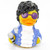 Paddle Like It's 1999 Rubber Duck (Prince, Party Like It's 1999) by Celebriducks | Ducks in the Window®