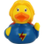 Superwoman Rubber Duck by LILALU bath toy | Ducks in the Window