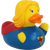 Superwoman Rubber Duck by LILALU bath toy | Ducks in the Window