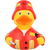 Firefighter First Responder Rubber Duck by LILALU bath toy | Ducks in the Window