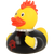 Punk Rubber Duck by LILALU bath toy | Ducks in the Window