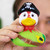 Pirate Parrot Rubber Duck by LILALU bath toy | Ducks in the Window