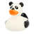 Panda Bear Rubber Duck by LILALU bath toy | Ducks in the Window