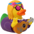Hippie Female Rubber Duck by LILALU bath toy | Ducks in the Window