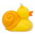 Snail Rubber Duck by LILALU bath toy | Ducks in the Window