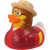 Hipster Female Rubber Duck by LILALU bath toy | Ducks in the Window