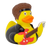 Rock Star Guitar Rubber Duck by LiLaLu | Ducks in the Window