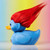 Trolls Blue Troll (blur with red hair) Limited Edition TUBBZ Collectable | Ducks in the Window