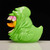 Ghostbuster Slimer Glow-in-the-dark Rubber Duck  by Tubbz Boxed Edition | Ducks in the Window