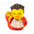 Friends Joey Tribbiani TUBBZ Cosplaying Rubber Duck Collectibles Bath Toy | Ducks in the Window