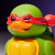 Official Mini Teenage Mutant Ninja Turtles Rapahel by TUBBZ Boxed Edition| Collectable  | Ducks in the Window