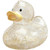 Glitter Gold  Rubber Duck by LILALU bath toy | Ducks in the Window