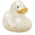 Glitter Gold  Rubber Duck by LILALU bath toy | Ducks in the Window