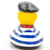 Artiste Rubber Duck Rubber Duck Bath Toy by Bud Duck | Ducks in the Window®