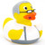 The Boss Rubber Duck by Schnabels | Ducks in the Window®
