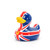 Brit Duck Mini Rubber Duck (England Union Jack) Both Toy by Bud Ducks | Ducks in the Window