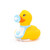 "It's A Boy" Duck Mini  Rubber Duck Bath Toy by Bud Duck | Ducks in the Window