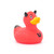 Devil Duck Mini Rubber Duck Bath Toy by Bud Duck | Ducks in the Window