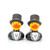 Groom & Groom Duck Mini Set Rubber Duck Bath Toy by Bud Duck | Ducks in the Window®