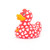 I Love You Duck Mini Rubber Duck Bath Toy by Bud Duck | Ducks in the Window®