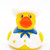 Cowboy (White) Rubber Duck by Ad Line | Ducks in the Window®