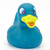 LED Glow (Blue) Rubber Duck by Locomocean | Ducks in the Window®
