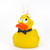 Playboy Bunny Rubber Duck by Lanco 100% Natural Toy & Organic | Ducks in the Window®