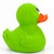 Green Rubber Duck by Lanco 100% Natural Toy & Organic | Ducks in the Window®