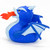 Blue Fire Breathing Dragon Rubber Duck by Wild Republic | Ducks in the Window®