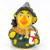 The Scarecrow Rubber Duck The Wizard of Oz Rubber Duck by Celebriducks | Ducks in the Window®