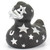 Black Star Magic Rubber Duck Bath Toy by Bud Ducks | Ducks in the Window®