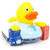 Truck Driver Rubber Duck Bath Toy by Schnabels  | Ducks in the Window®