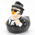 Jake Blues from Blues Brothers by Celebriducks | Ducks in the Window®