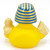 King Tut Egyptian Rubber Duck by Schnabels  | Ducks in the Window®