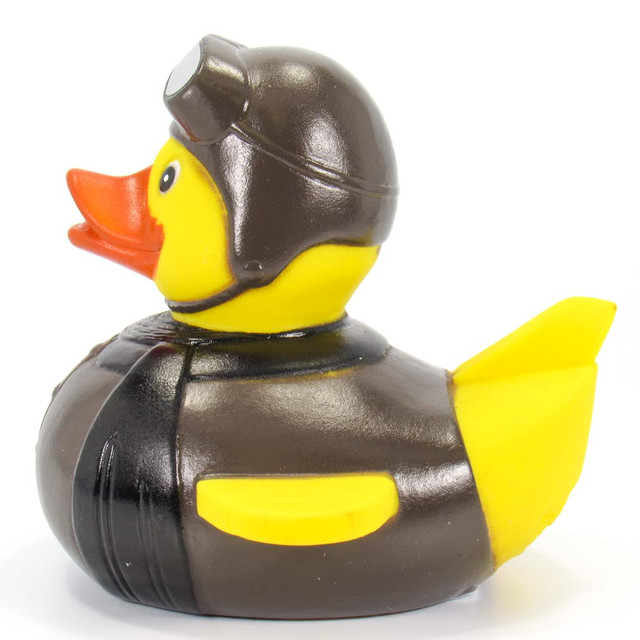 Vintage Pilot Rubber Duck by Yarto | Ducks in the Window