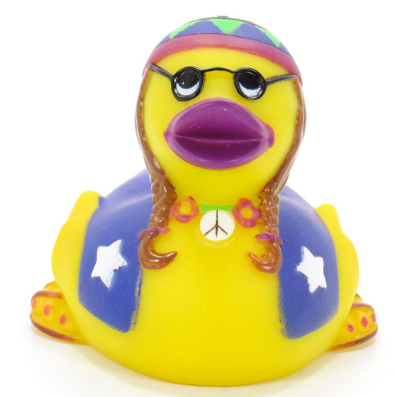 hippie rubber ducks