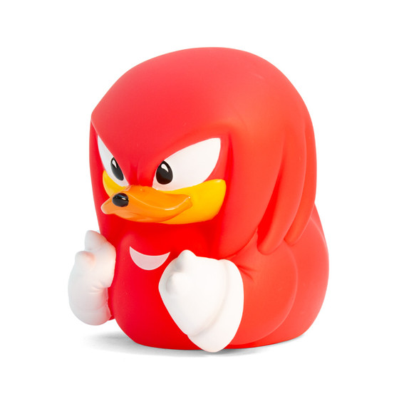 Sonic The Hedgehog Knuckles Rubber Duck Collectible Bath Toy