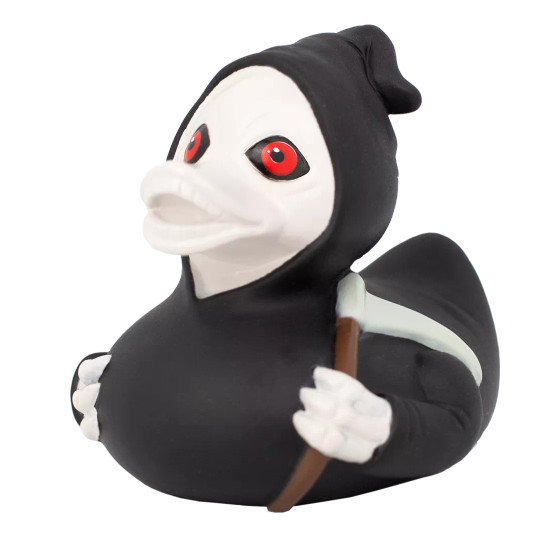 Death Rubber Duck by LiLaLu | Ducks in the Window