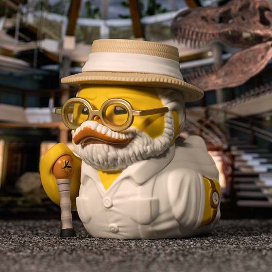 Official Jurassic Park Dr. John Hammond Rubber Duck Collectible