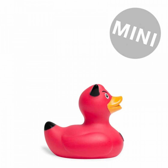 Devil (Mini) Rubber Duck Bath Toy by Bud Ducks | Elegant Gift Packaging - Better The Devil You Know! | Child Safe | Collectable