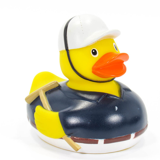 Polo Player Rubber Duck by Schnables | Ducks in the Window®